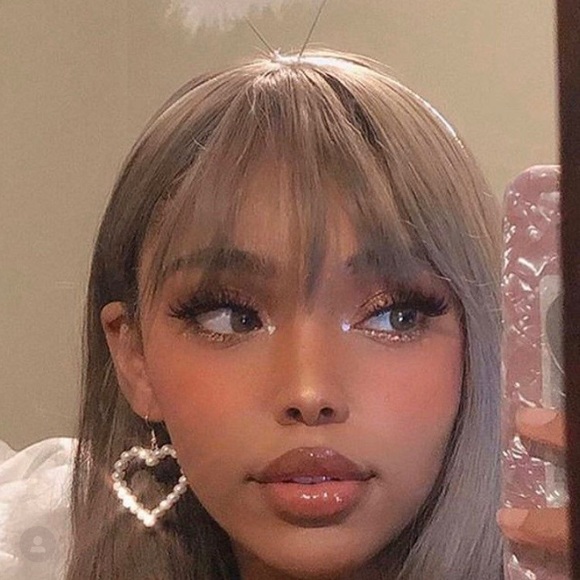 “Heart of Gold & Pearls” Trendy Cute Hoop Earring - Picture 11 of 11